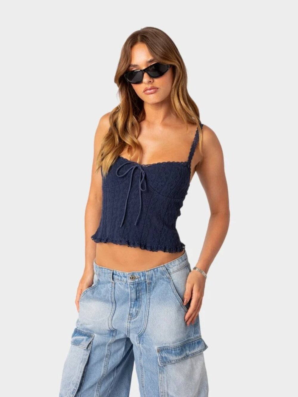 Edikted Lacey Tank Top